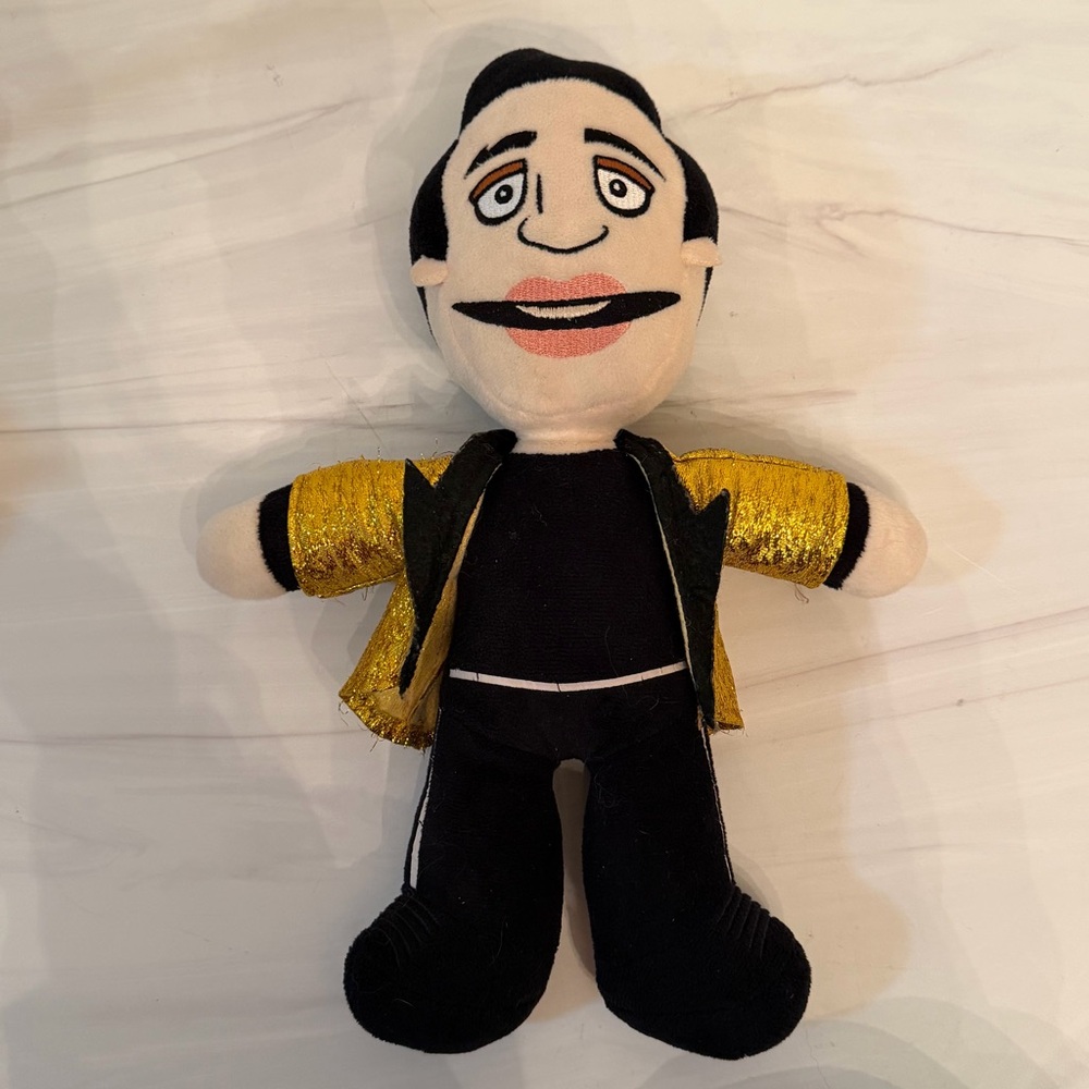 Plush Brendon Urie / Panic! At The Disco Doll with Gold Jacket